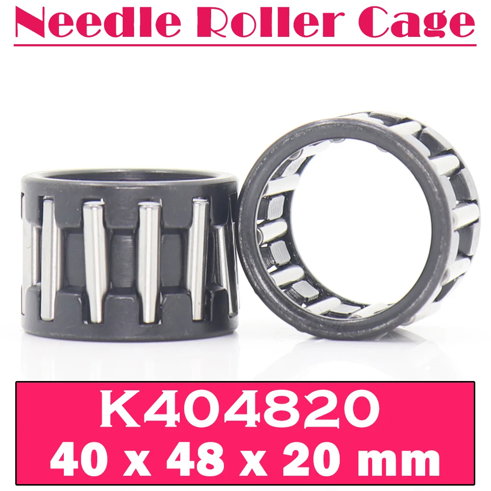 

K404820 Bearing ( 2 PCS ) 40*48*20 mm Radial Needle Roller and Cage Assemblies K404820 Bearings K40x48x20