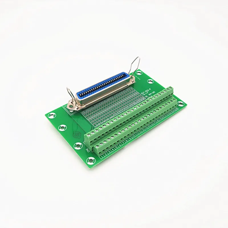 

57Series 50-Pin 0.085" Vertical plug-in Female Header Connector Breakout Board.