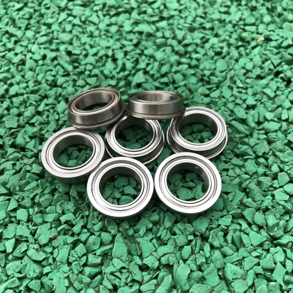 20pcs/100pcs  Flanged bearing F63800ZZ miniature shielded flange ball bearings F63800 -2Z 10*19*7 mm