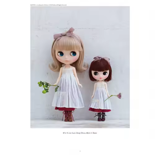 HANON-DOLL SEWING BOOK Blythe Outfit Clothes Patterns BOOK - Image 5