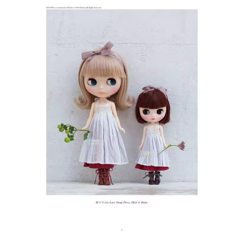 HANON-DOLL SEWING BOOK Blythe Outfit Clothes Patterns BOOK - Image 5