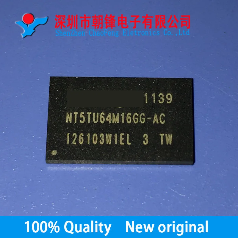 5PCS NT5TU64M16GG-AC NT5TU64M16 BGA84 New original