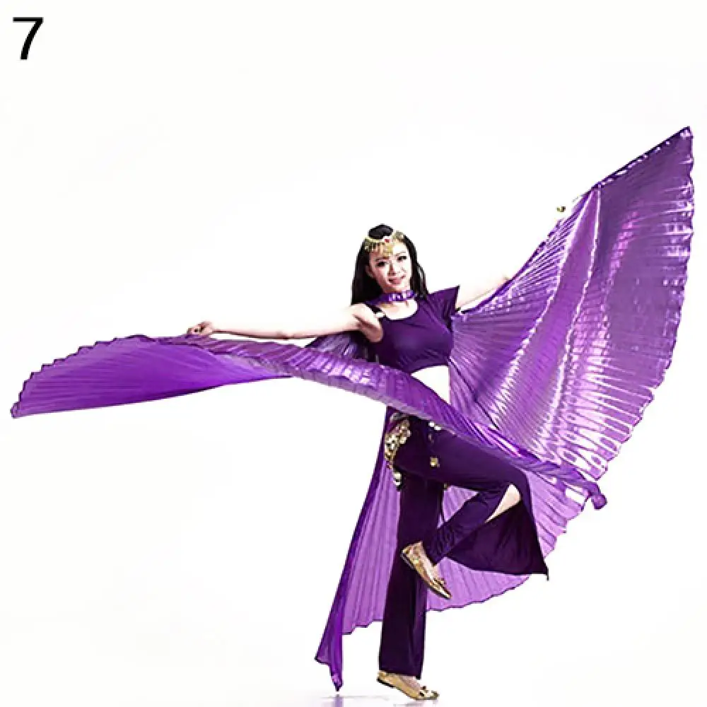 Women Fashion Egyptian Egypt Belly Dance Professional Costume Isis Wing