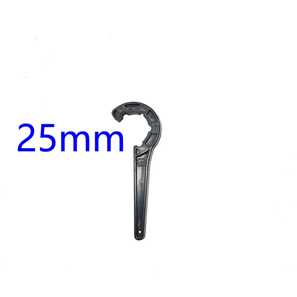 20/25/32/40/50/63mm PE Pipe Connector Wrench Tee Elbow Direct Valve Plastic Quick Connector Fixed Adapter 1Pcs