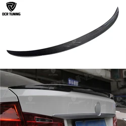 For BMW F30 F80 M3 Spoiler Carbon Fiber Material M Performance 2012 - UP 320i 328i 335i 326D F30 Carbon Fiber Rear Trunk wings
