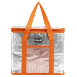 Insulated Cooler Bag Aluminum Foil Thermal Women Candy Color Cooler Ice Bags Kids Student Food Picnic Cooler Bag