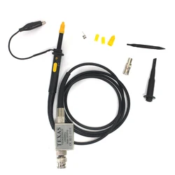 High Precision Oscilloscope Probe 250MHz 100MZH 300MHZ 500MHZ X1/X10X100 BNC Protective Cap Scope Probe Oscilloscope Accessories