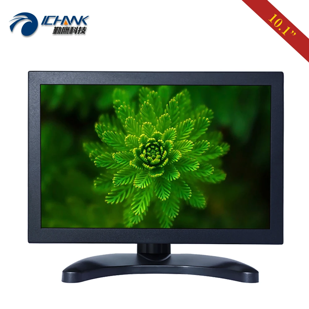 

10.1" PC Monitor 1920x1200 720 1080 IPS Built-in Speaker Metal Case BNC HDMI-in VGA Industrial LCD Screen Display B101TN-ABHUV-H