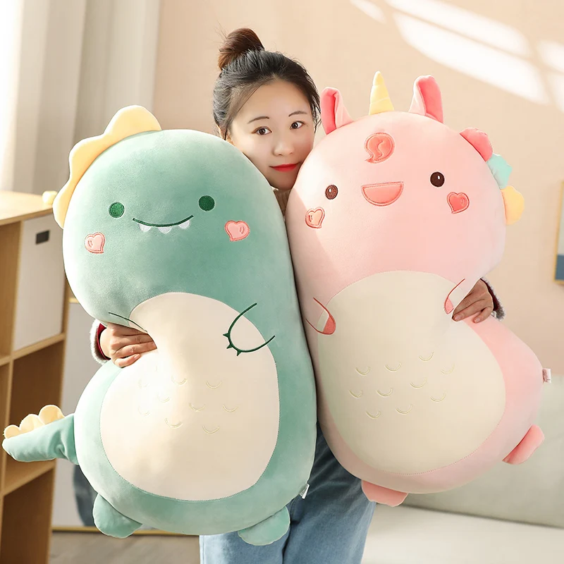 Nieuwe Vet Kawaii Kip Beer Konijn Piggy Dinosaurus Eenhoorn Pluche Kussen Speelgoed Zachte Knuffel Pop Stoel Kussen Hoge Kwaliteit