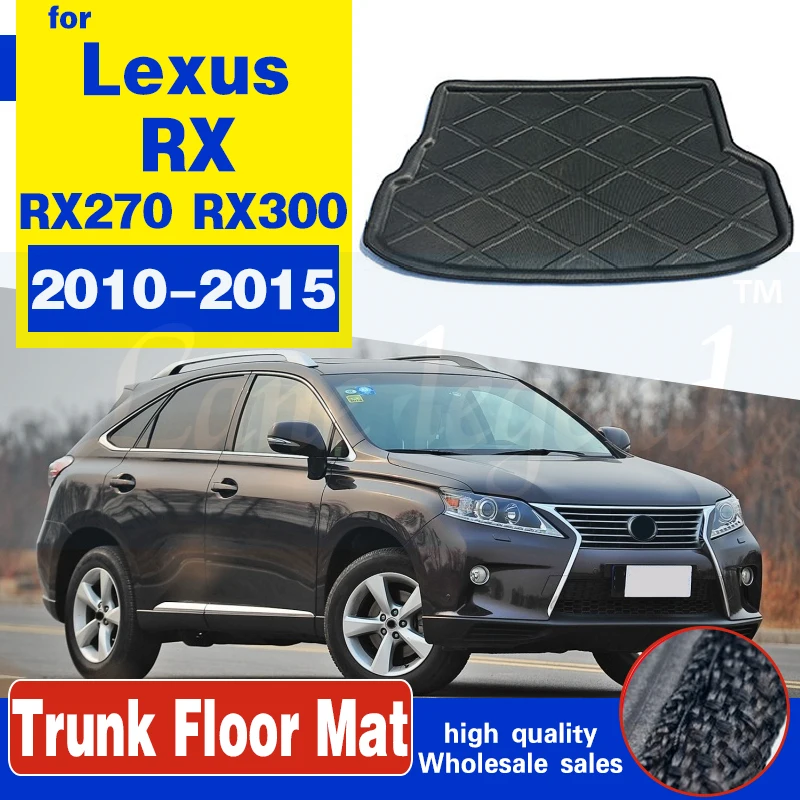 Rear Trunk Cargo Tray Mat Boot Liner Floor Pad Waterproof Protective Pad Fit For Lexus RX RX270 RX300 RX350 RX450H 2010-2015