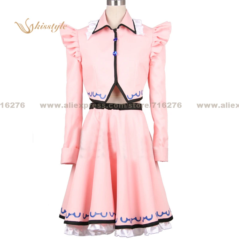 

Kisstyle Fashion Touhou Project Toho Project Shrine Maiden Perfect Cherry Blossom Lunasa Prismriver Pink Cosplay Costume