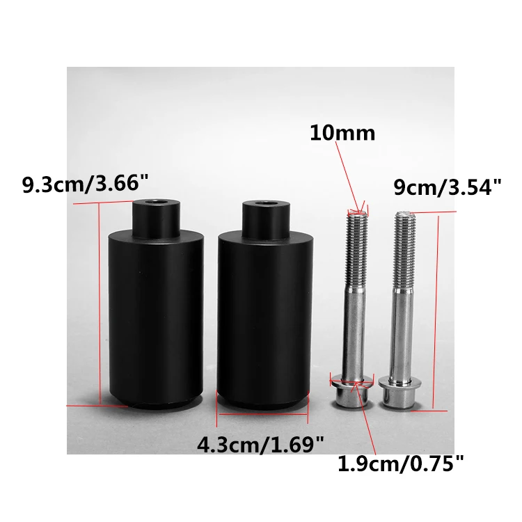 Frame Slider Falling Crash Engine Protector No Cut Frame Slider Crash Pads Falling Protector Fit For Yamaha FZ1 2006-2011