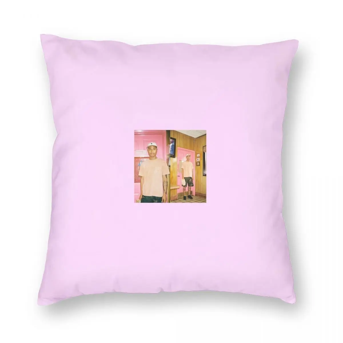 STEVE LACY Square Pillowcase Polyester Linen Velvet Creative Zip Decorative Home Cushion Cover