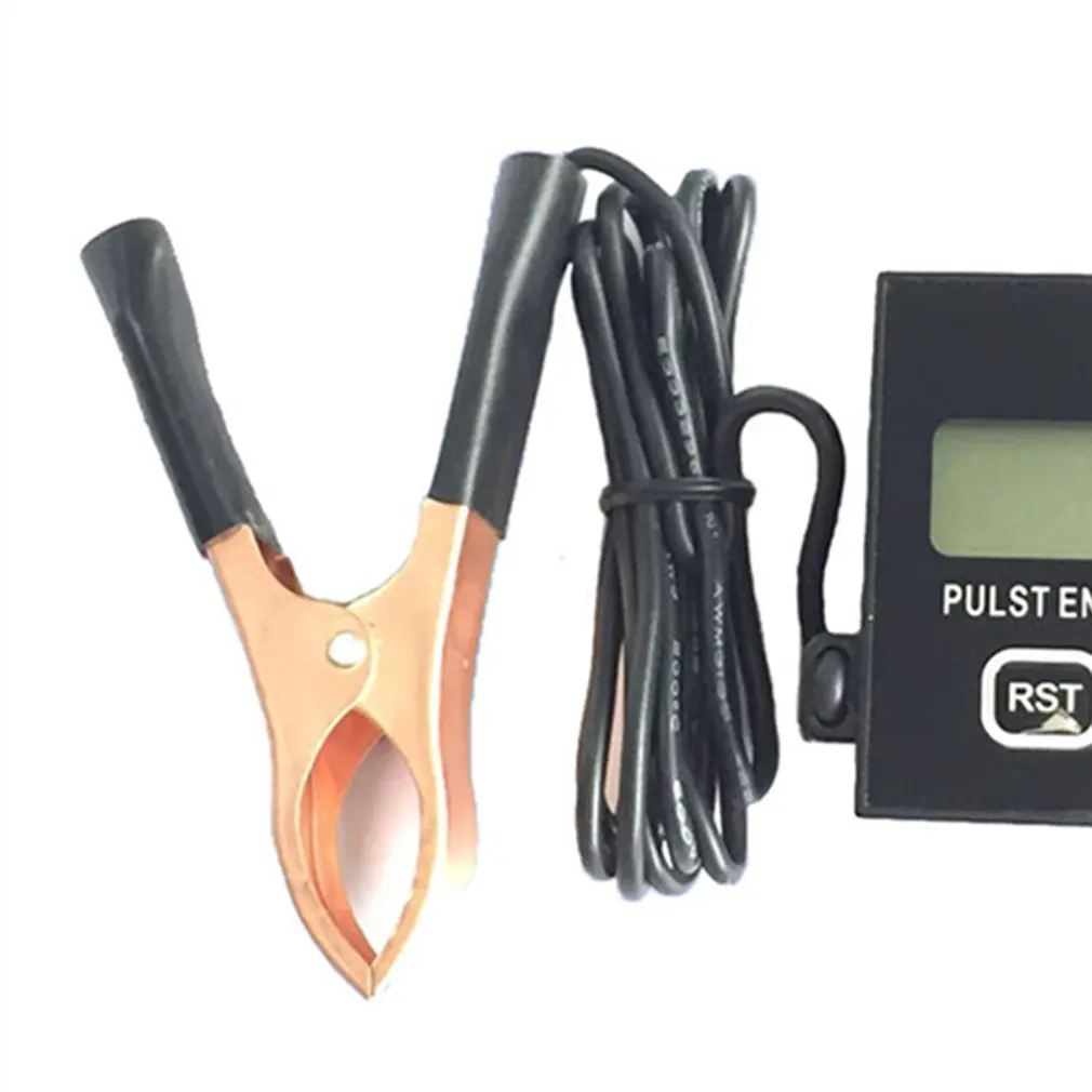 Chainsaw High Tachometer Gasoline Engine  Plastic High-Speed Meter  Digital Display Inductive Pulse Speedometer  1 Piece