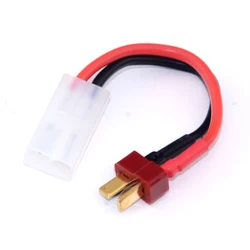 Deans T plug to Big Tamiya connector cable Male to Female adapter 14AWG Universal Battery Charging