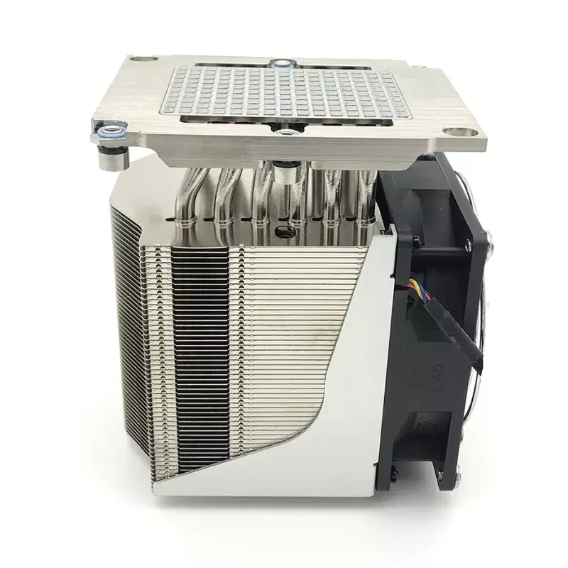 Imagem -03 - Coolserver 4u-r96 Tubo de Calor Servidor Radiador Desktop Host Silencioso Ventilador Retangular Ativo Cpu Radiador Adequado para Lga3647