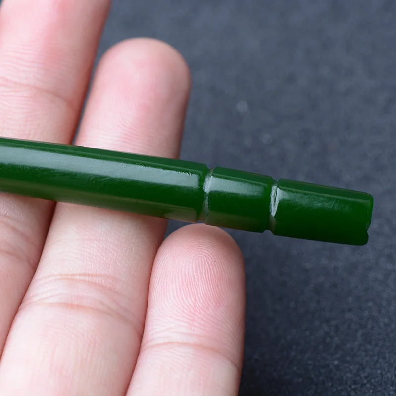 Jade Hairpin Hair Accessories Jade Hairpin Lady Hair Accessories Green Jade Hairpin - Image 3