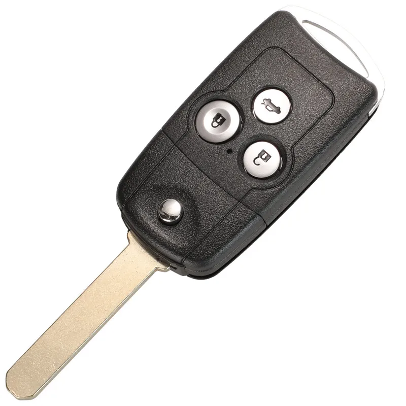 Jingyuqin 2/3/4 Tasten Flip Auto Remote Key Shell Fob Fit für Honda Acura Civic Accord Jazz CRV HRV Schlüssel Fall gehäuse Ersatz