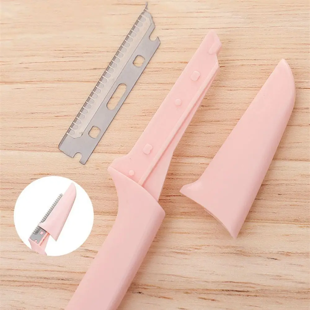 Steel Makeup Accessories Face Beauty Tool Armpit Hair Razor Eye Brow Shaper Shaver Eyebrow Trimmer Eyebrow Shaving Blade