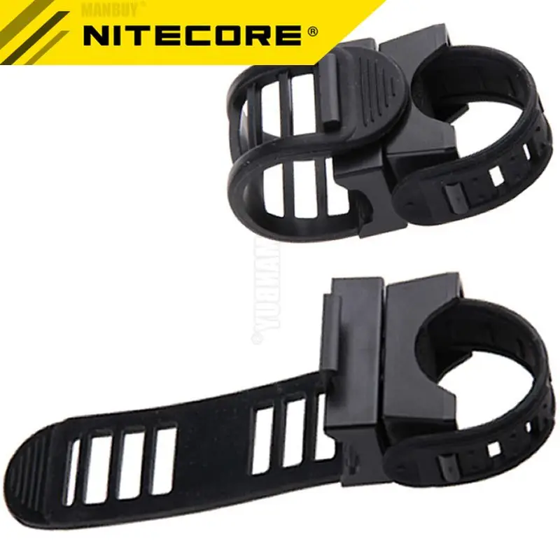 100% Original NITECORE Bicycle Mount BM02 Waterproof Lighting Accessories Flashlight Holder P05 P10 P12 P20 MH12 MH10 EC20