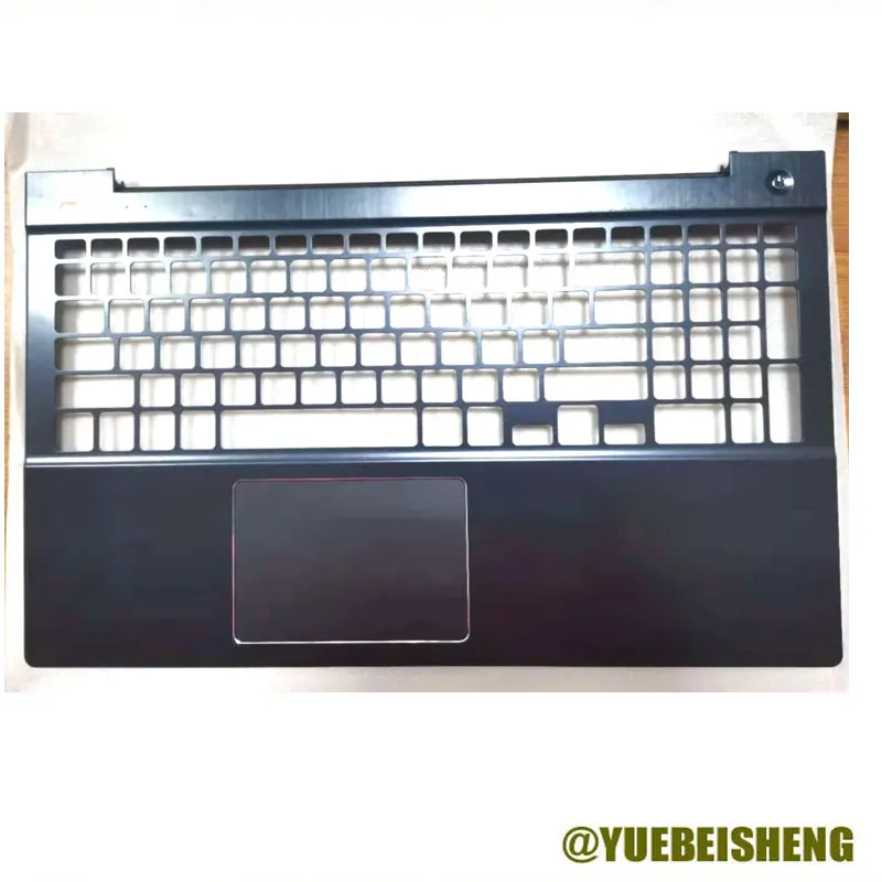 

YUEBEISHENG 96%New for Samsung NP880Z5E 870Z5E Palmrest Upper Cover Keyboard Bezel Touchpad Dark Blue