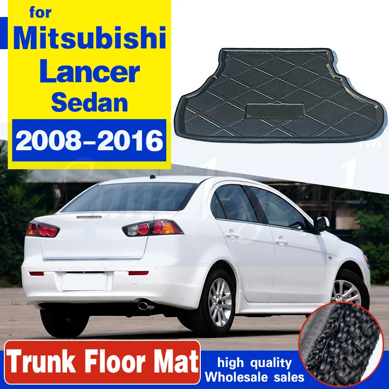 Rear Trunk Cargo Liner Boot Mat Tray Floor Carpet For Mitsubishi Lancer Sedan 2008 2009 2010 2011 2012 2013 2014 2015 2016