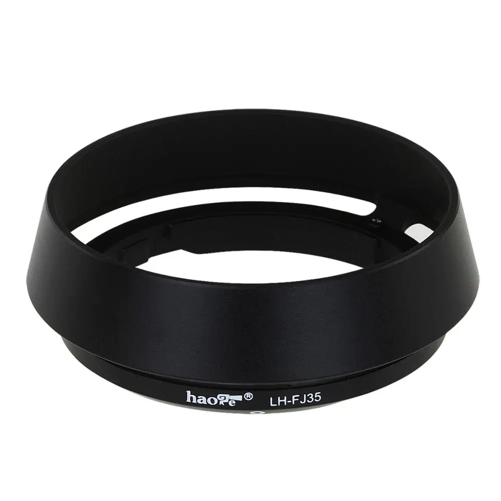 Haoge LH-FJ35 Round Lens Hood for Fujifilm Fuji Fujinon XF 35mm 23mm f2 R WR LH-XF35-2