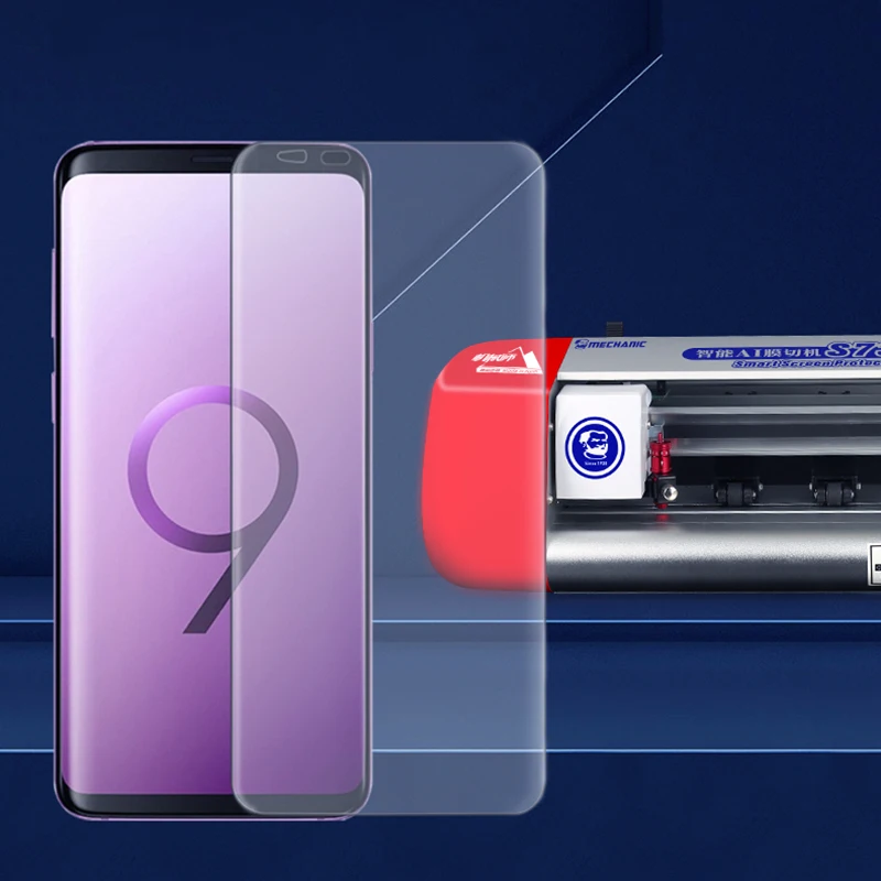 Piattaforma di taglio di taglio del Film protettivo LCD del telefono del sistema Bluetooth APP S730 del meccanico della tagliatrice del Film di AI intelligente