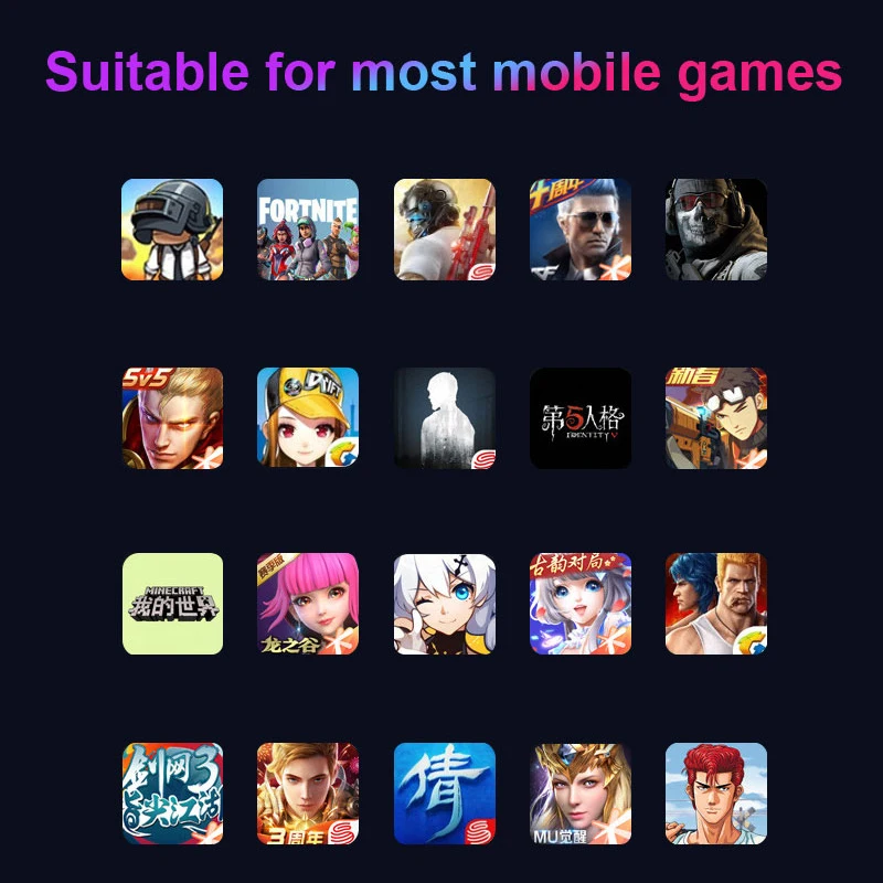 Plug and Paly Gamepad PUBG Controller Mobile tastiera da gioco convertitore Mouse per adattatore per telefono Android per supporto IOS Bluetooth