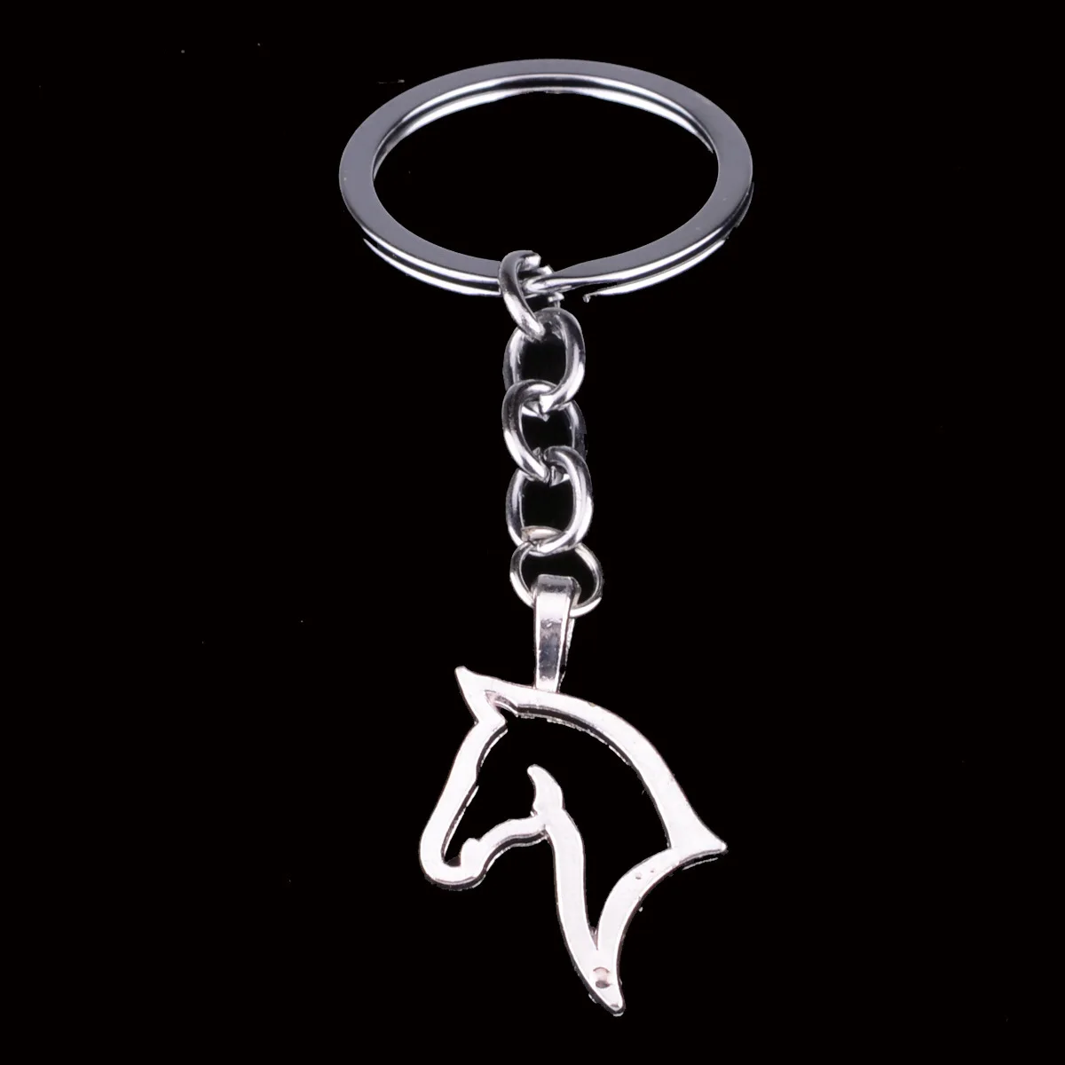 Najlepszy przyjaciel Najlepszy przyjaciel Hollow Animal Horse Head Alloy Keychain Key