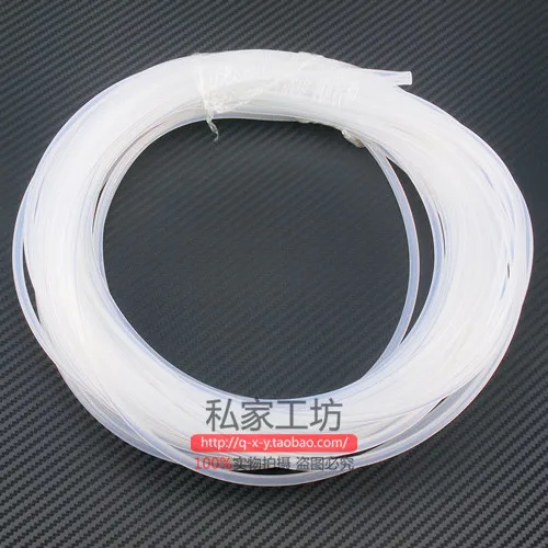 Laptop Water-cooled Heat Dissipation Imported Material Silicone Water Pipe Inner Diameter 3 Outer Diameter 5mm