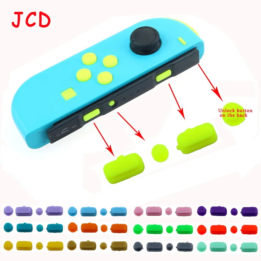 

4-piece set For Nintend Switch NS NX Joy-Con Side Left Right SR SL Key Trigger Button Replacement Game Accessories For Joy Cons