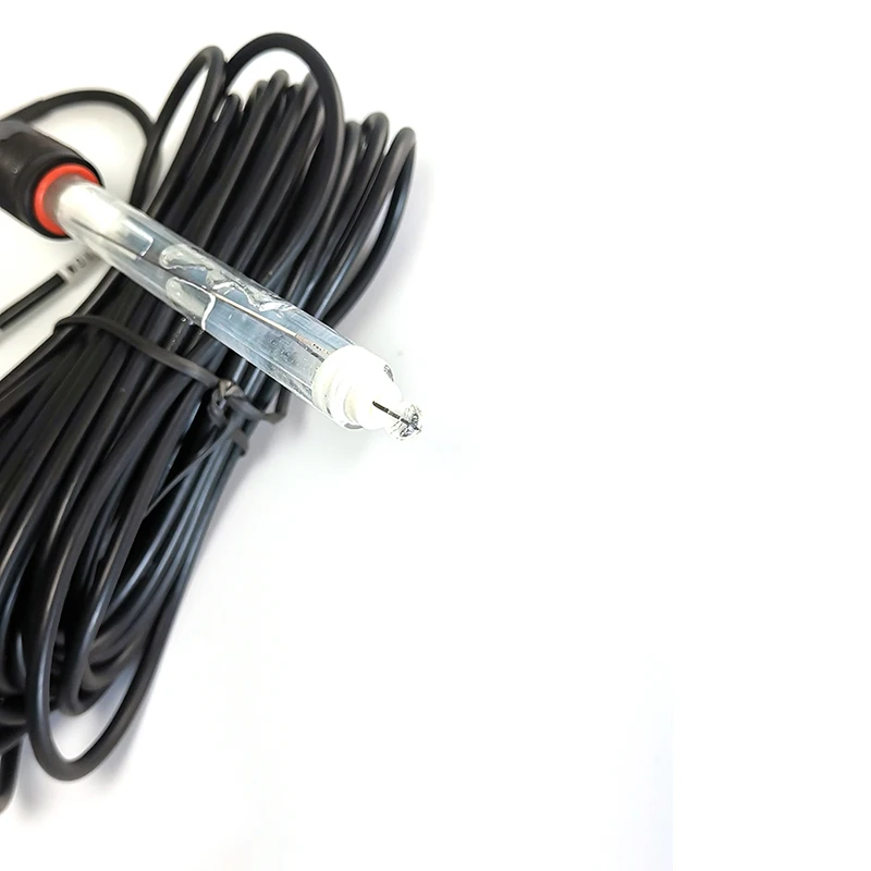 Industrial Glass pH electrode sensor probe Corrosion resistant long time real time monitoring job Cable 5m