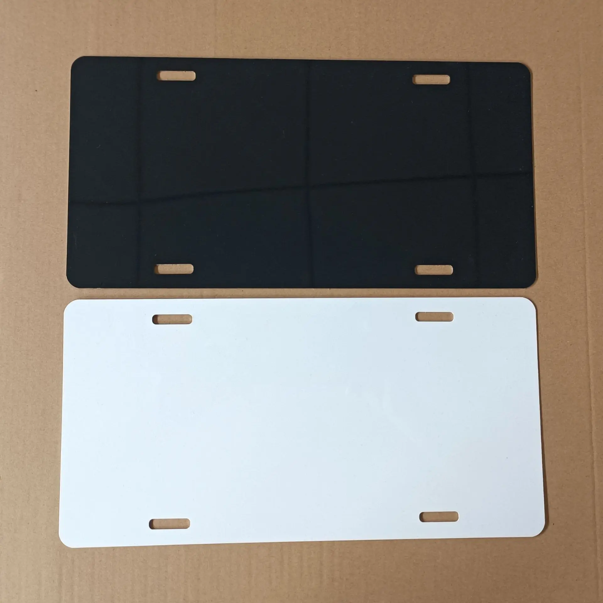 

FREE SHIPPING 12pcs/lot Sublimation Blank License Plates Aluminum Metal Plate 304.8*152.4MM（6*12inches） 0.65mm Thickness