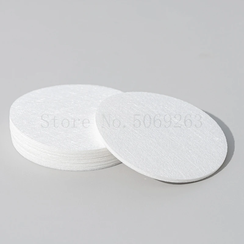 25pcs/lot Lab BT Glass Fiber Microporous Membrane Filter 49-TYPE Fiberglass Paper Dust Removing