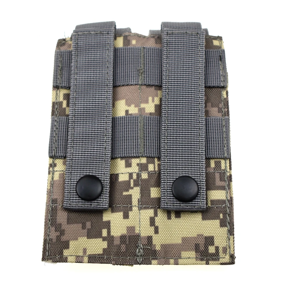 Taktische MOLLE 9mm Mag Pouch Pistole Magazin Halter Für Platte Träger Weste Doppel Ladegerät Beutel Jagd und Ausrüstung Zubehör