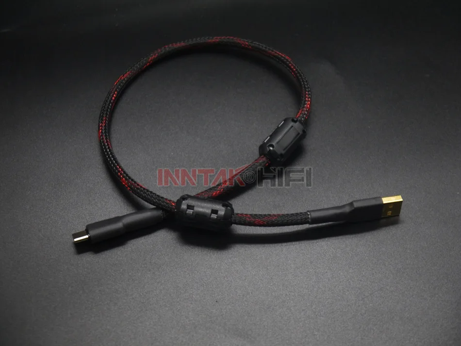 1PCS High Quality USB 2.0 Type A To Type C  CANARE USB Cable For Audio DAC Heaphone Amplifier