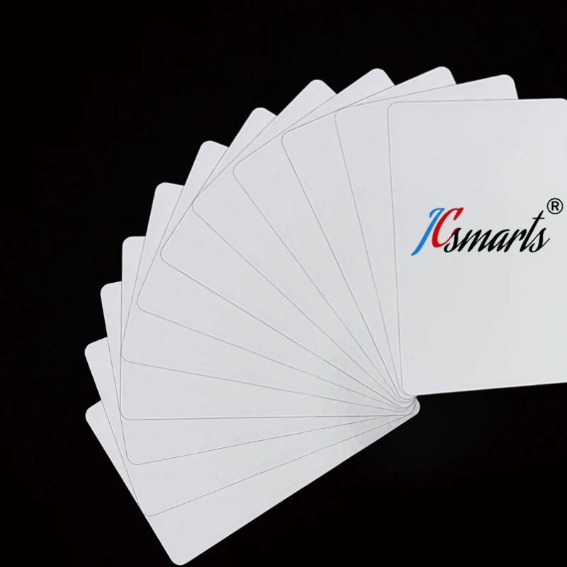 white thin ID card 300 pcs per lot for hotel locks