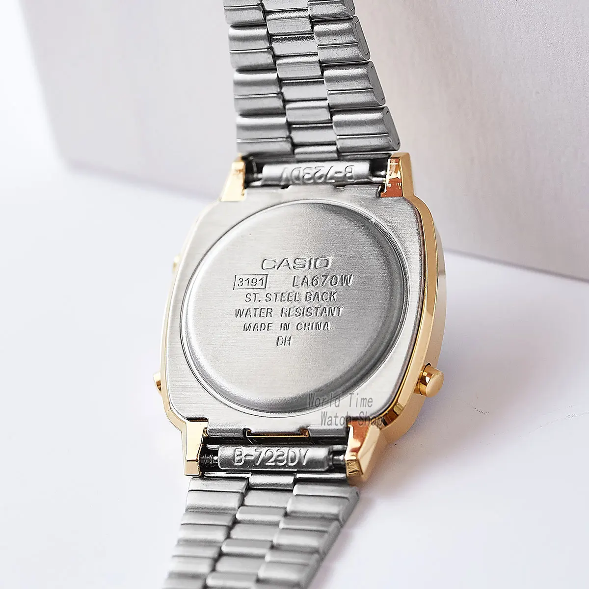 Reloj Casio de oro para mujer Relojes de primeras marcas de lujo Reloj de cuarzo impermeable para mujer Reloj digital LED para mujer Reloj deportivo