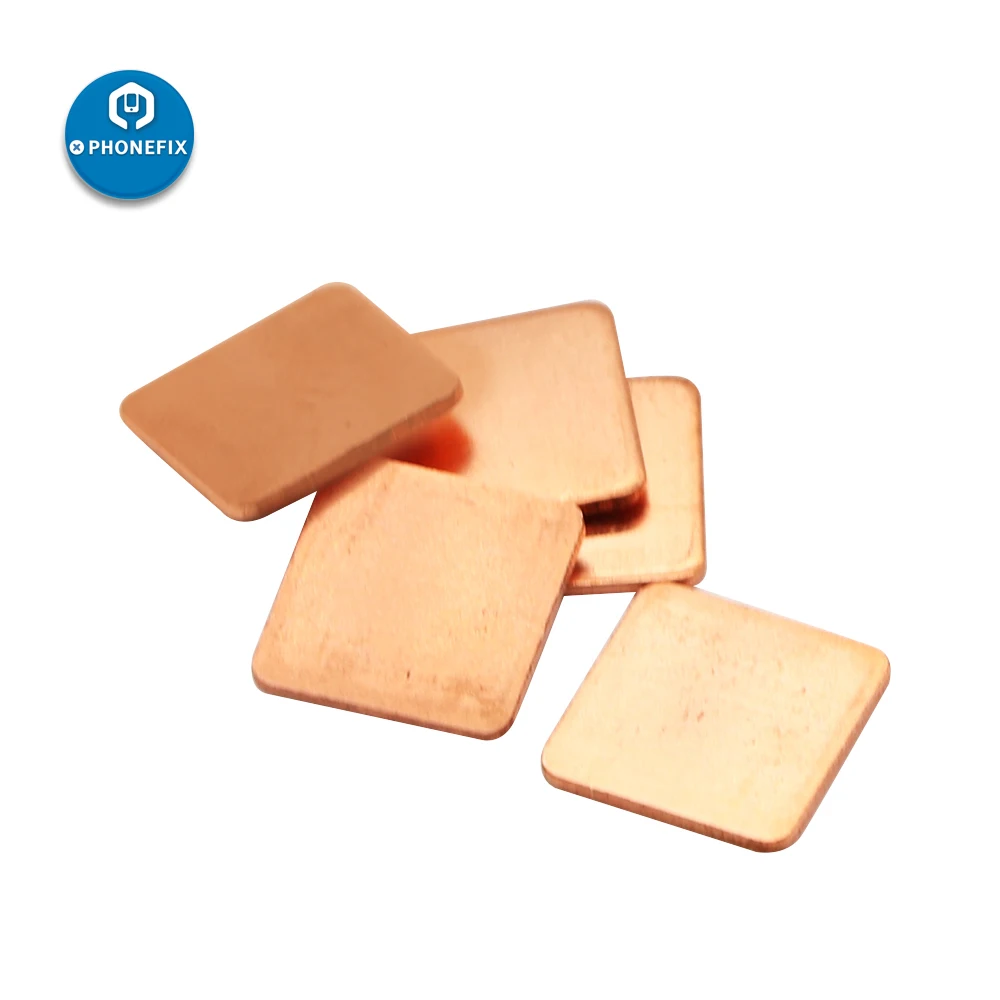 15*15Mm Đồng Lát Cắt Tản Nhiệt Tản Nhiệt Nhiệt Miếng Lót CPU Tỏa Ra Đồng Tản Nhiệt Làm Mát Tản Nhiệt Cho Máy Tính Xách Tay máy Tính Laptop