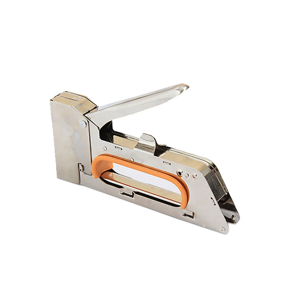 Furniture Frame Stapler Tacker Manual Hand Code Nail Gun Woodworking Heavy Duty Staples Paper Window Tools Uses 1008F