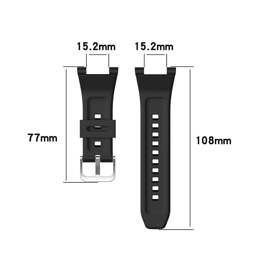 Watchband For HUAWEI Children‘s Watch 4X Strap Silicone Wrist Band Replacement Bracelet Wristband Sports Soft Children‘s Correa