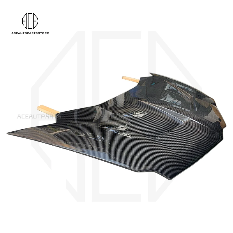 

Carbon Fiber Engine Hood Cover For Lamborghini Aventador LP700 LP720 LP750 Front Bonnet Modification 1016 Style