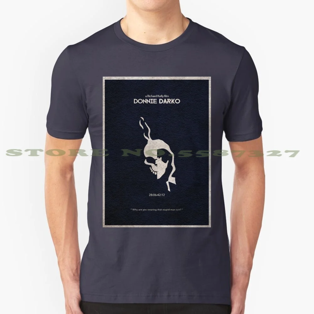 Donnie Darko 100% Cotton T-Shirt Donnie Darko Bunny Jake Gyllenhaal Richard Frank Movie Film Classic Old Cult Alternative