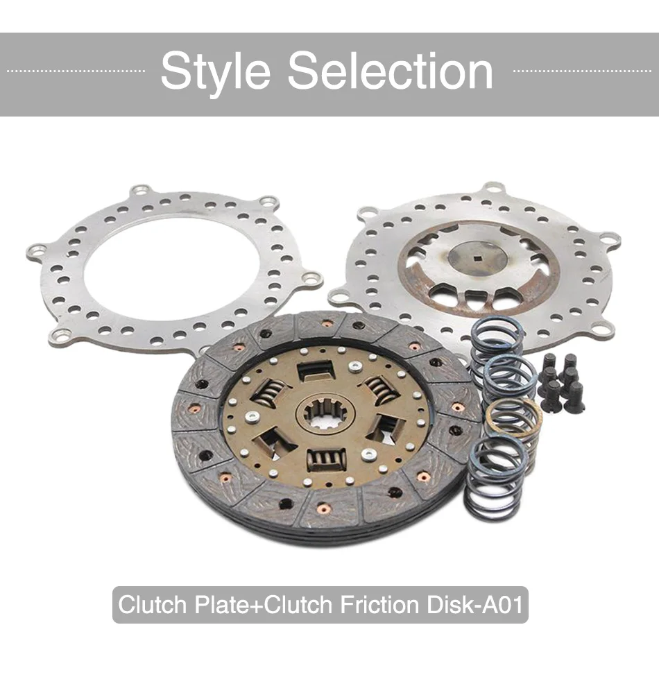 Alconstar- CJ-K750 Retro Motorcycle Part Clutch Plate Above & Under Pressure Steel Plate For BMW R1 R50 R71 R72 Ural M72 SideCar