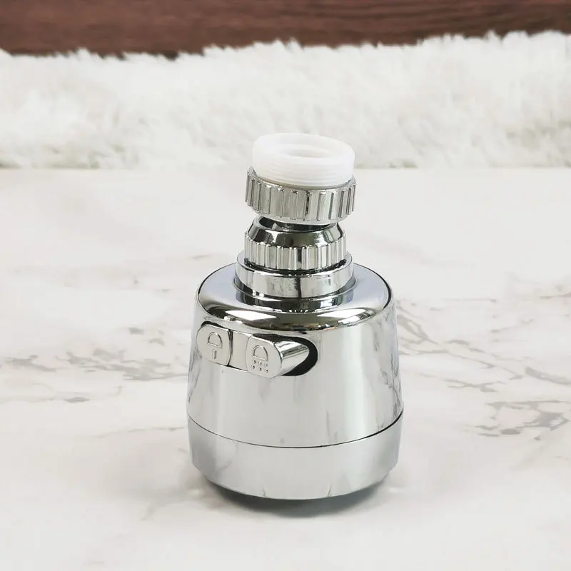 2/3 Modes Faucet  Aerator 360° Rotatable Tap Head Shower Diffuser Rotatable Nozzle Adjustable Booster Faucet Kitchen Accessories