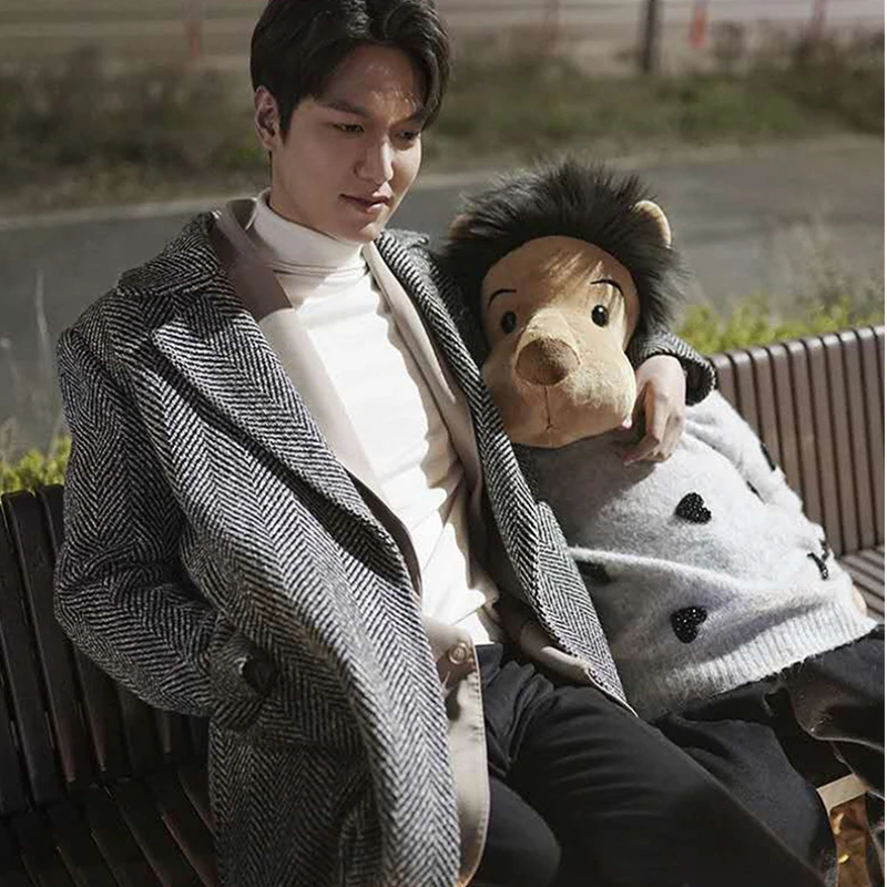 15cm-125cm corea Minomi Lion peluche Lee MinHo king Lion Doll portachiavi peluche ciondolo bambola morbida regalo giocattolo per bambini per lei