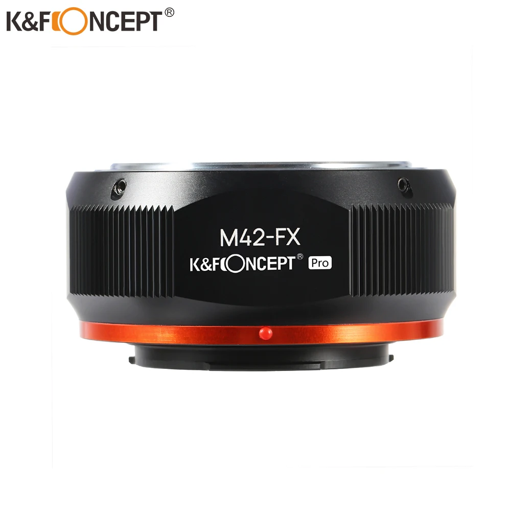 K&F Concept M42 Lens to FX Mount Adapter for M42 Screw Mount Lens to Fujifilm Fuji X-Series X FX Mount Cameras