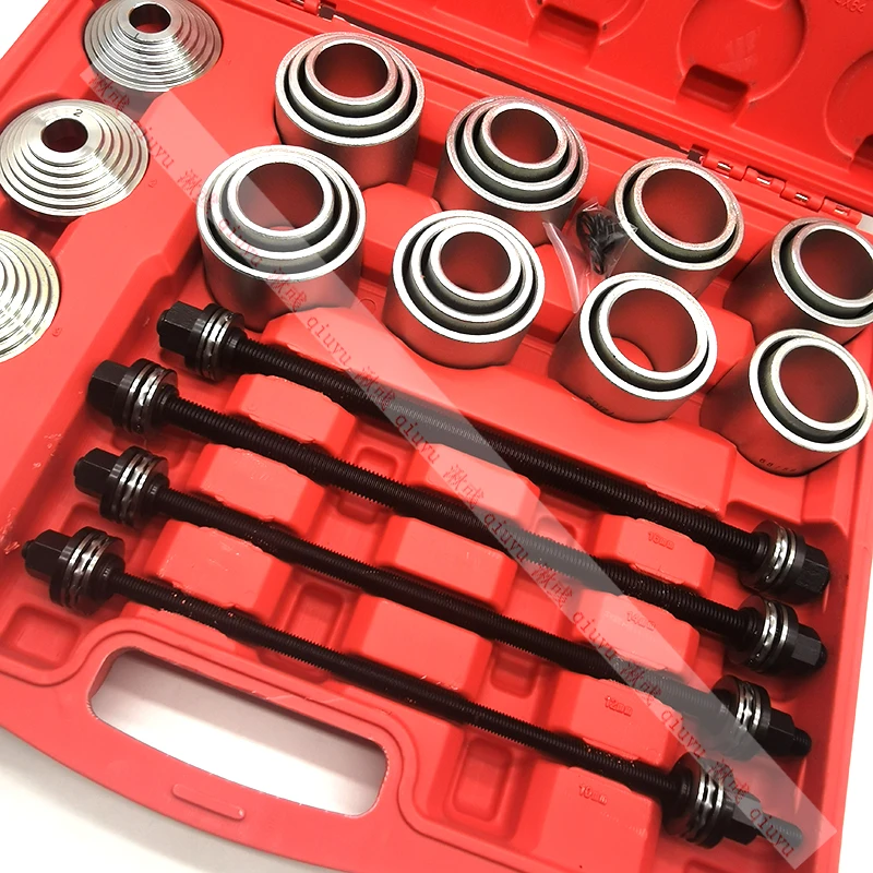 28pcs Master Press and Puller Sleeve Kit Bearings Bushes Seals Removal Tool car repair tool