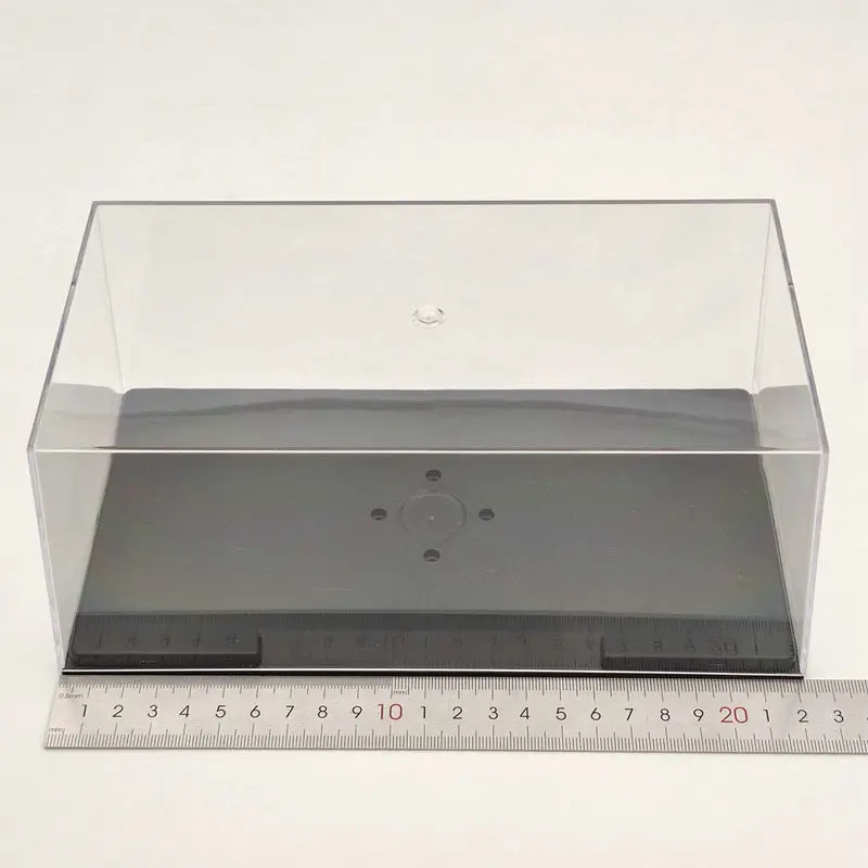 Modell auto Acryl gehäuse Vitrine Abdeckung transparent staub dicht antike antike ganze Fenster 22cm